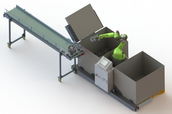 Automation packaging collaborative robot