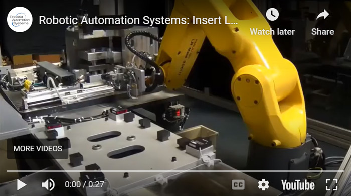 The YouTube video of Robotic automation system 